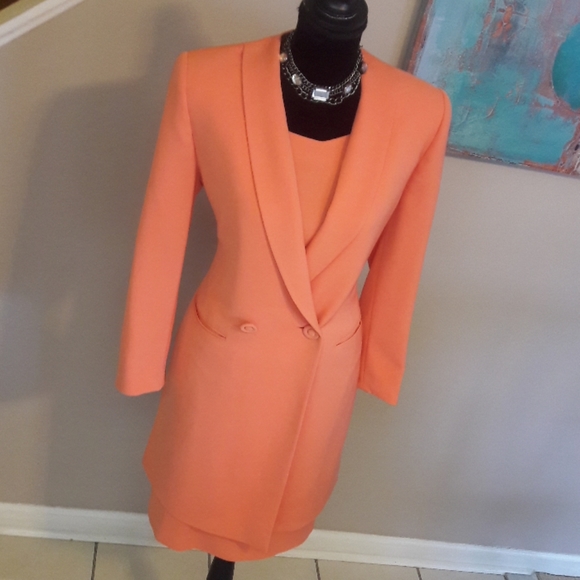 Giorgio Vannini Firenze/Peach/3Pc. Skirt Suit NWOT - Picture 3 of 8